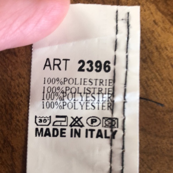 Gold Sequin Sleeveless Blouse Made in Italy - Picture 8 of 8